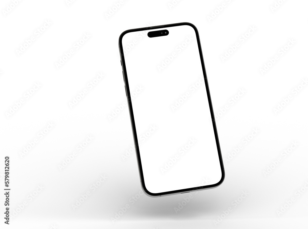 Mockup - mobile smartphone device digital isolated 3d Mockup - mobile smartphone device digital isolated 3d