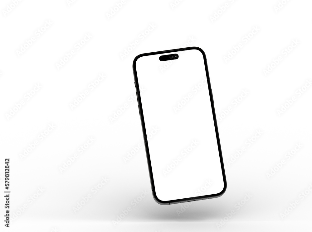 Mockup - mobile smartphone device digital isolated 3d Mockup - mobile smartphone device digital isolated 3d
