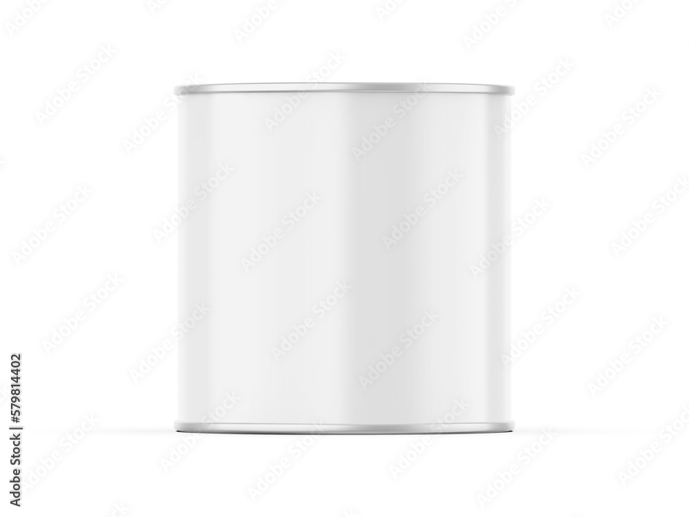 Paper tin can mockup template for branding and promotion, 3d render illustration. Paper tin can mockup template for branding and promotion, 3d render illustration.