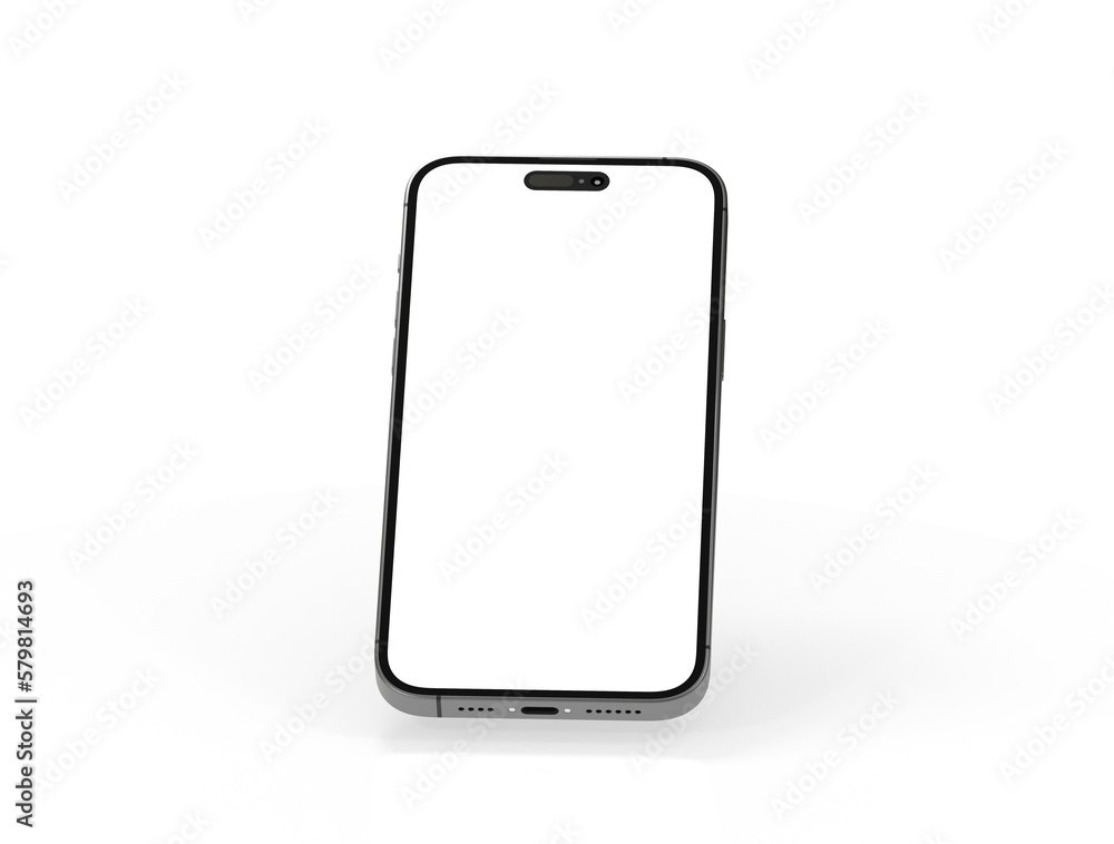 3d render illustration hand holding the white smartphone 3d render illustration hand holding the white smartphone