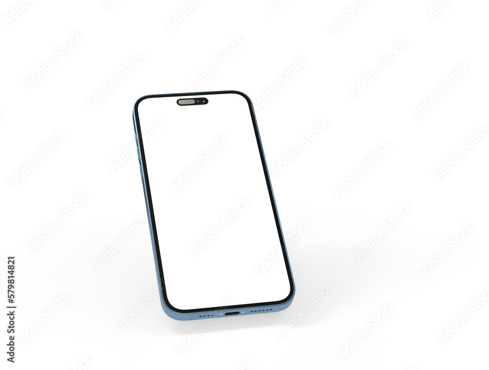 3d render illustration hand holding the white smartphone 3d render illustration hand holding the white smartphone
