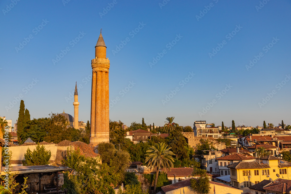 Old town in the centre of Antalya city, Turkey