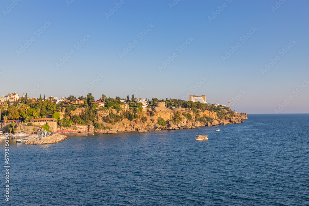 Old harbour in Antalya, Turkey Old harbour in Antalya, Turkey