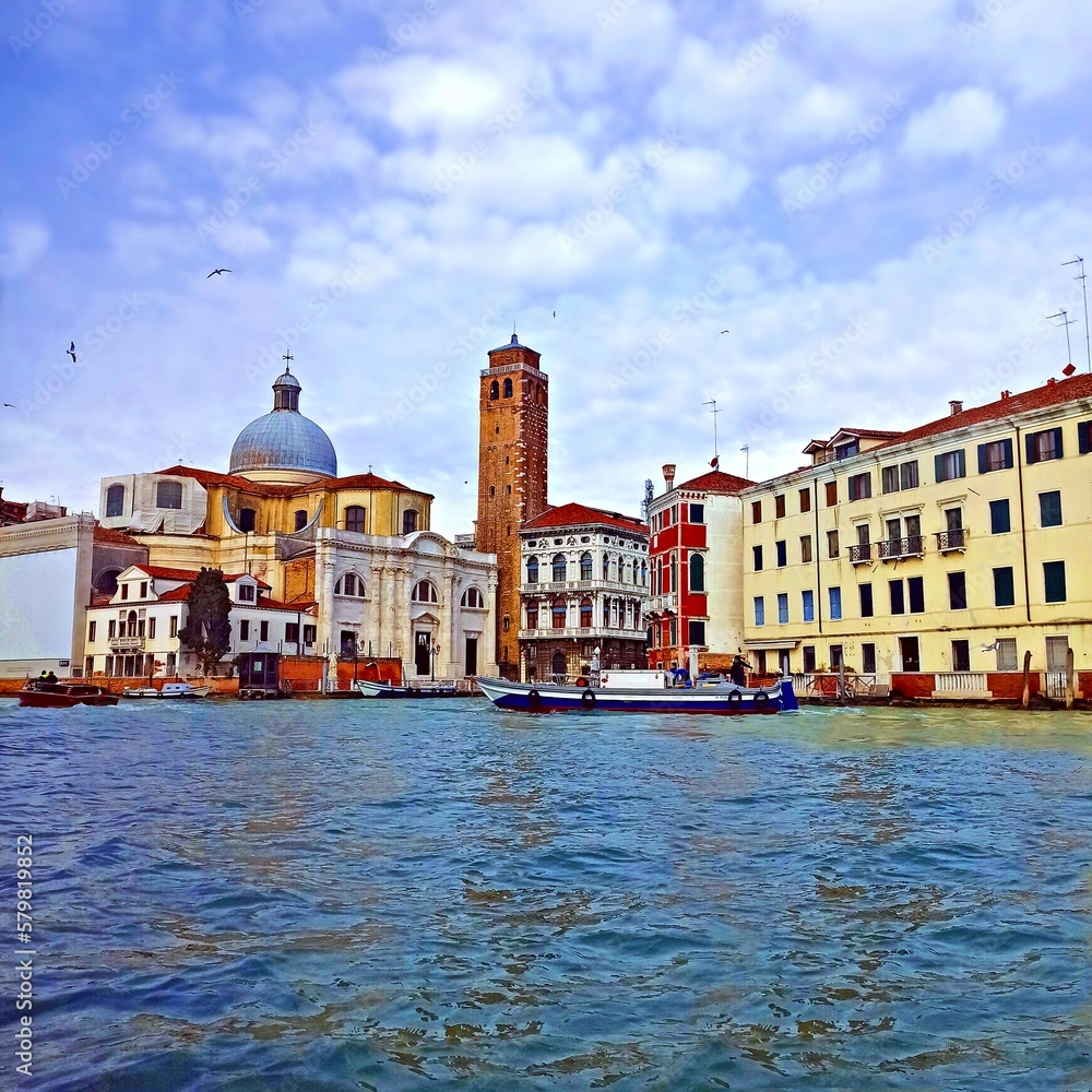 landscape of the city of Venice in Veneto, Italy
