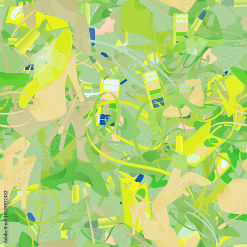 Background pattern abstract design texture. Seamless. Theme is about parlor, walking shoes, everyday, pomade, narrow goods, casual, slide sandals, maquillage, cosmetics, footwear, fashion