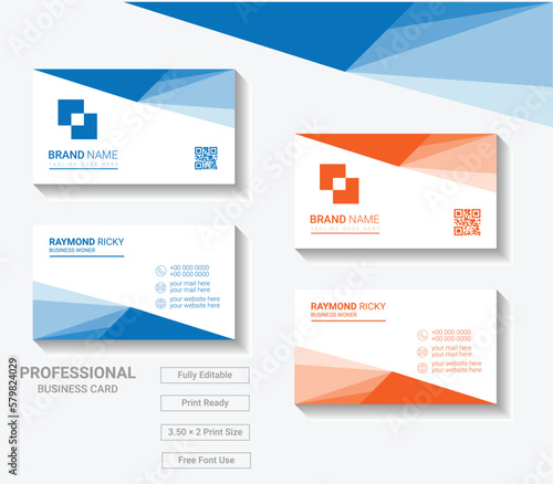 Modern Business Card Template Design for your Company 