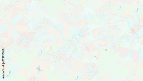 Background pattern abstract design texture. Seamless. Pastel. Theme is about parcel, wing, summer, delicate, love, Red Admiral, merry, art, graphic, stars, exotic, background, silhouette