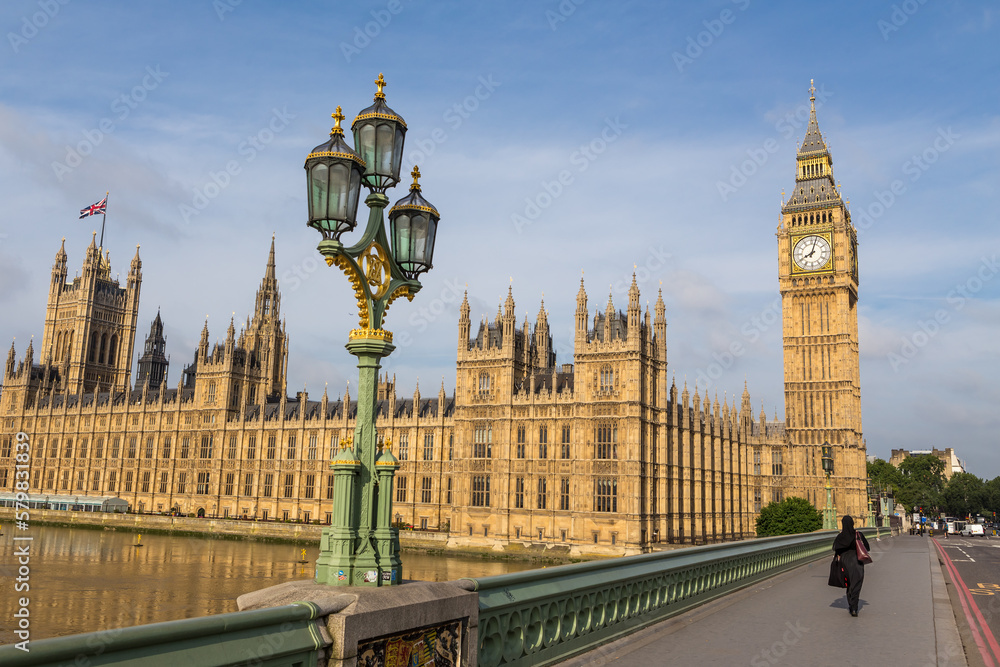 Big Ben in London - obrazy, fototapety, plakaty 