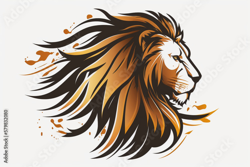 lion logo design