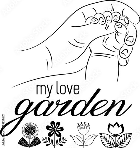 baby hand in parent's hand, father's hand and baby hand, mother's hand and baby hand, vector. baby holding his mother's finger, baby love