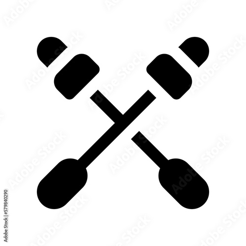 swab test icon for your website design, logo, app, UI. 