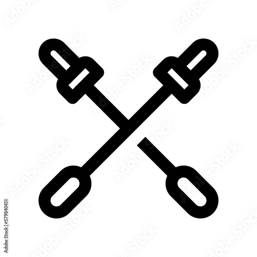 swab test icon for your website design, logo, app, UI. 