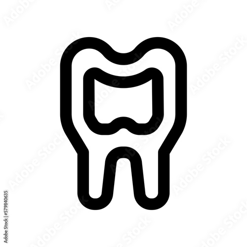 dental icon for your website design, logo, app, UI. 