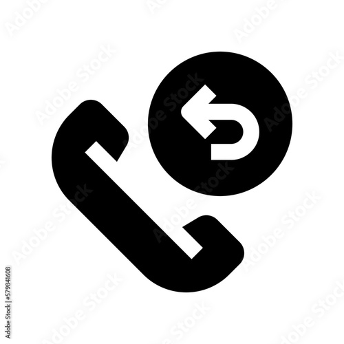call back icon for your website, mobile, presentation, and logo design.