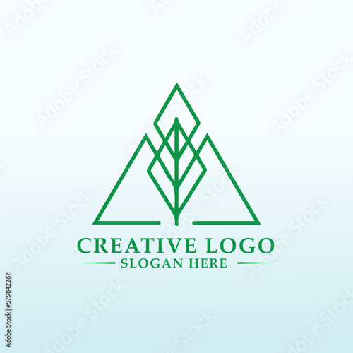 High end precision Agriculture equipment logo design