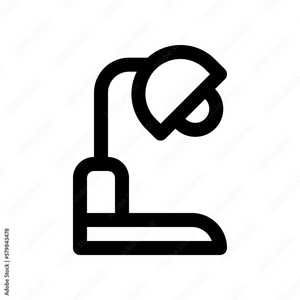 desk lamp icon for your website design, logo, app, UI. desk lamp icon for your website design, logo, app, UI.