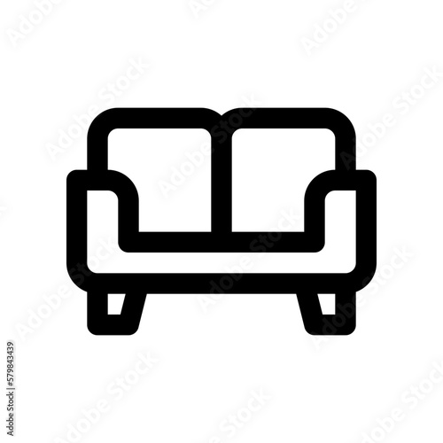 couch icon for your website design, logo, app, UI. 