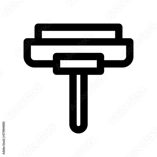 squeegee icon for your website, mobile, presentation, and logo design.