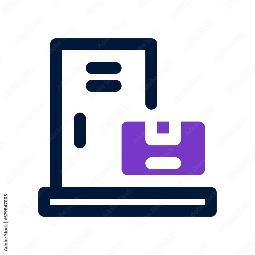 door delivery icon for your website, mobile, presentation, and logo design. door delivery icon for your website, mobile, presentation, and logo design.
