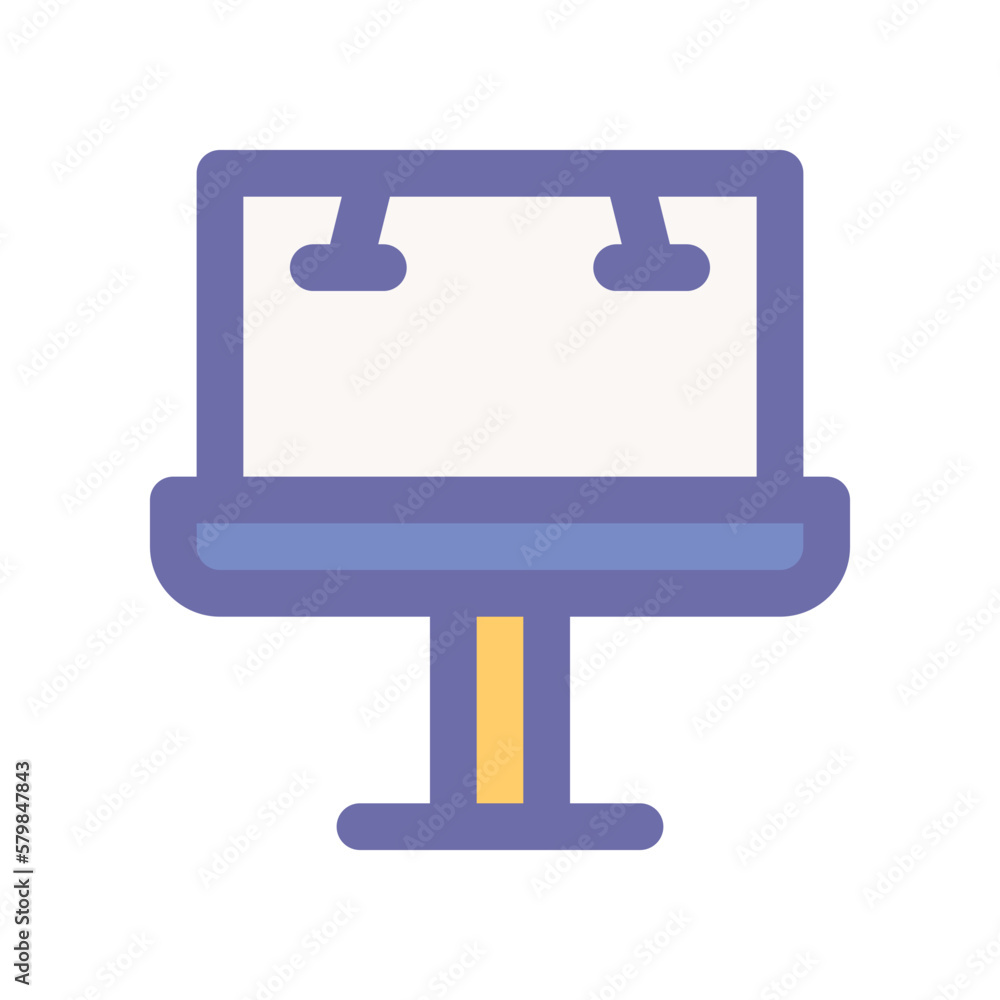 billboard icon for your website design, logo, app, UI. 