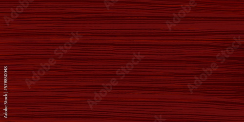 Uniform mahogany wood texture with horizontal veins. Vector red wood background. Lining boards wall. Dried planks. Painted wood. Swatch for laminate
 photo