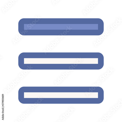 menu icon for your website design, logo, app, UI. 