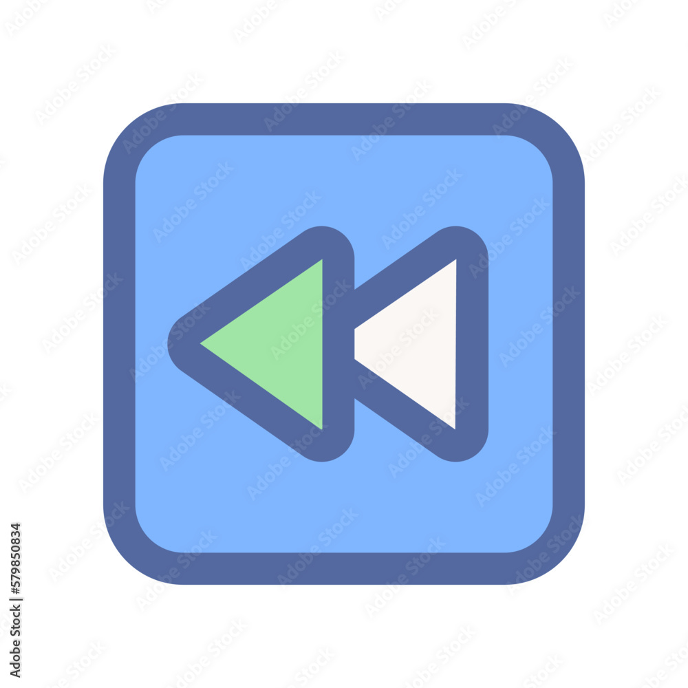 rewind icon for your website design, logo, app, UI. rewind icon for your website design, logo, app, UI.
