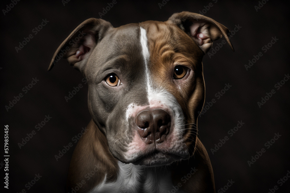 Stunning Studio Photoshoot of an American Staffordshire Terrier - Capturing the Elegance and Charm of this Beloved Breed Stunning Studio Photoshoot of an American Staffordshire Terrier - Capturing the Elegance and Charm of this Beloved Breed