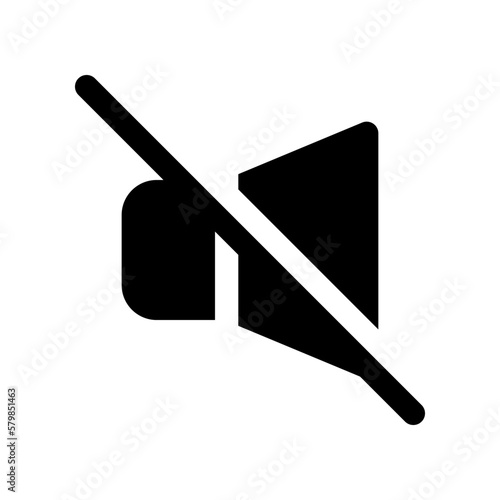 mute icon for your website design, logo, app, UI. 