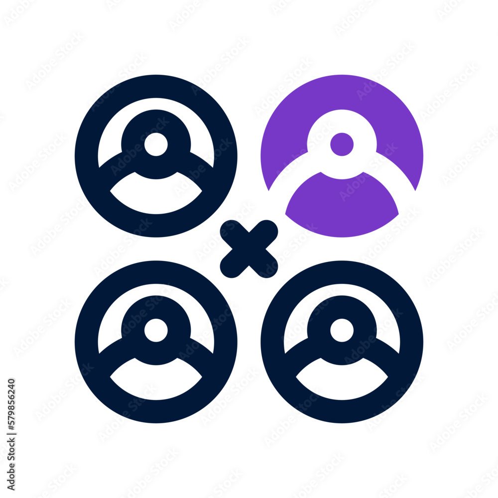 collaboration icon for your website, mobile, presentation, and logo design.