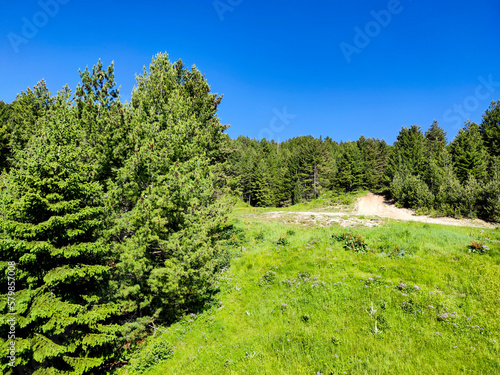 Landscape near Bezbog Lake, Pirin Mountain, Bulgaria