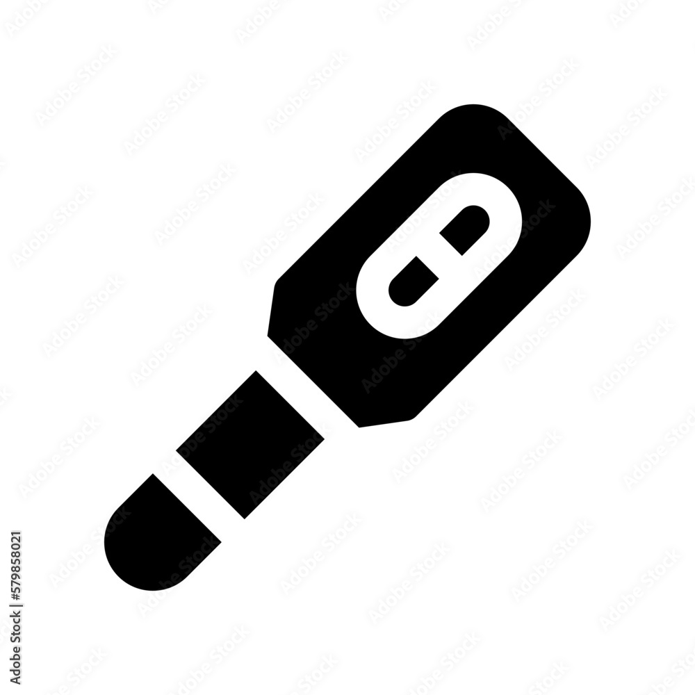 thermometer icon for your website, mobile, presentation, and logo design.
