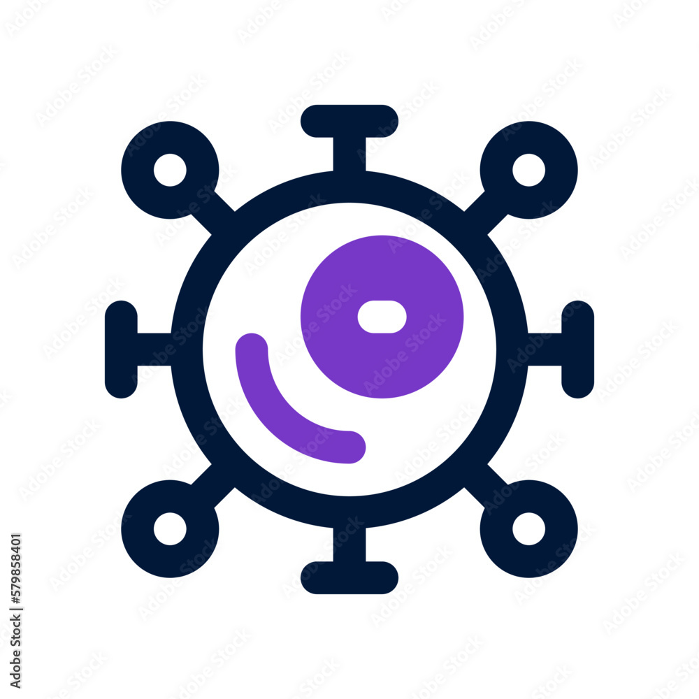 Fototapeta premium virus icon for your website, mobile, presentation, and logo design.