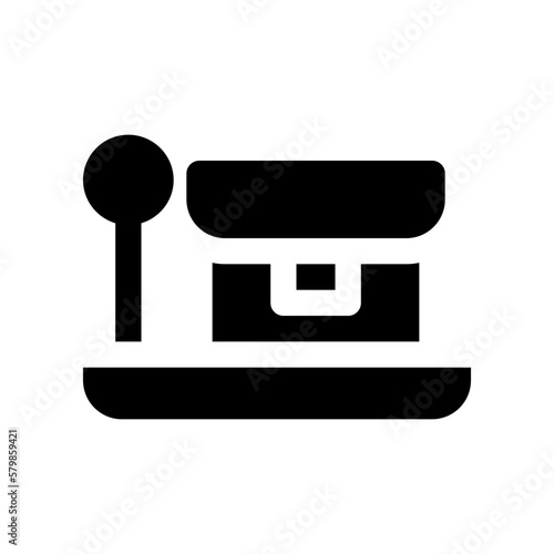 weighing scale icon for your website design, logo, app, UI. 