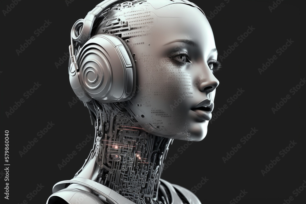 Humanoid artificial intelligence robot chatgpt communication concept, futuristic technology AI advancement. Internet of things. Humanoid artificial intelligence robot chatgpt communication concept, futuristic technology AI advancement. Internet of things.