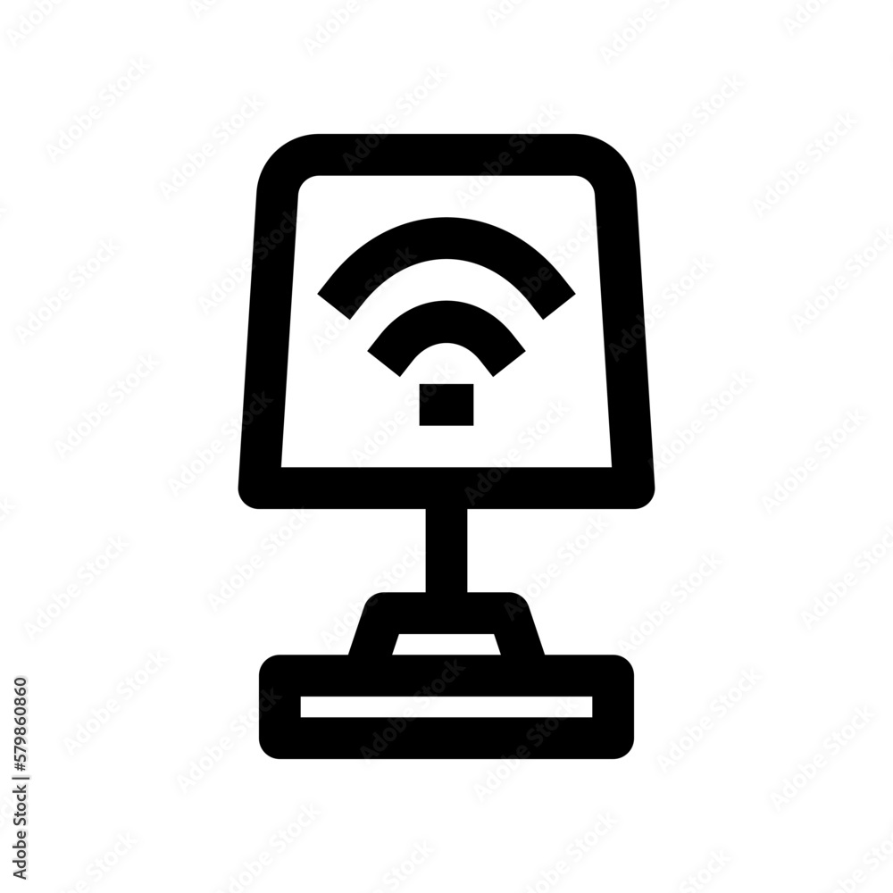 smart lamp icon for your website, mobile, presentation, and logo design. smart lamp icon for your website, mobile, presentation, and logo design.