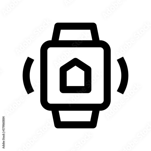 smartwatch icon for your website, mobile, presentation, and logo design.