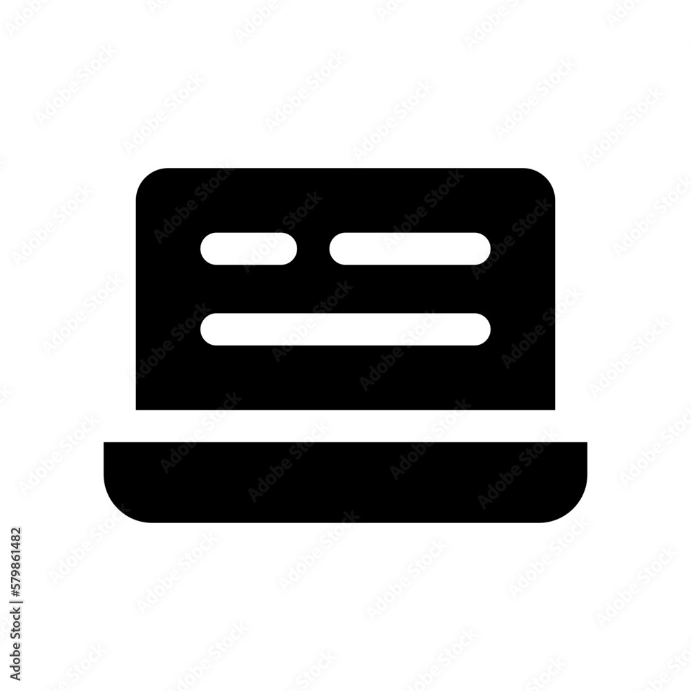 laptop icon for your website design, logo, app, UI. laptop icon for your website design, logo, app, UI.