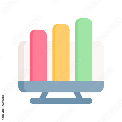 analysis icon for your website design, logo, app, UI. 