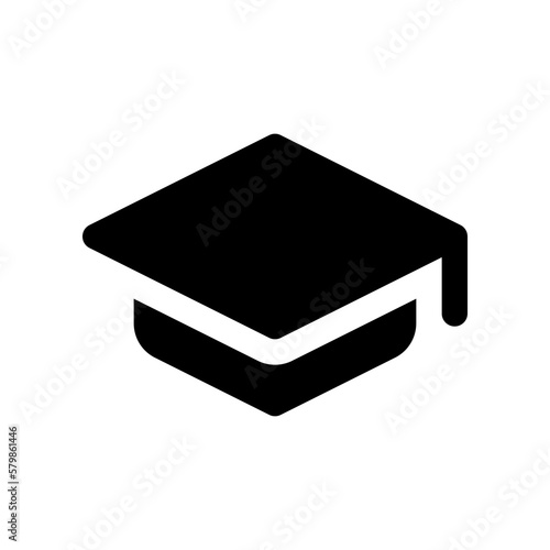 mortarboard icon for your website design, logo, app, UI. 