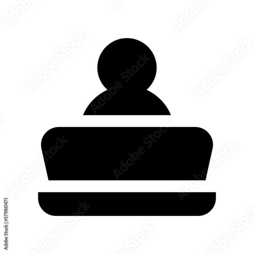 employee icon for your website design, logo, app, UI. 