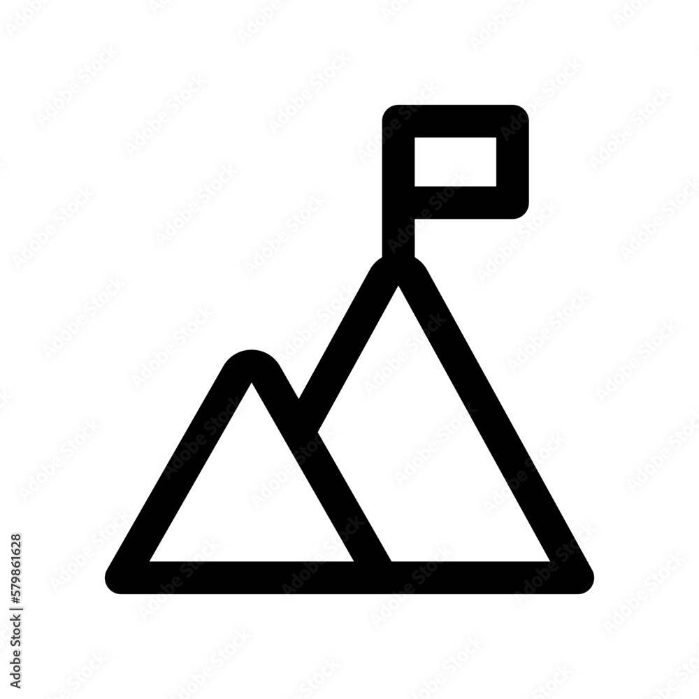 mountain icon for your website design, logo, app, UI. mountain icon for your website design, logo, app, UI.