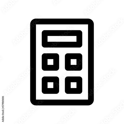 calculator icon for your website design, logo, app, UI. 