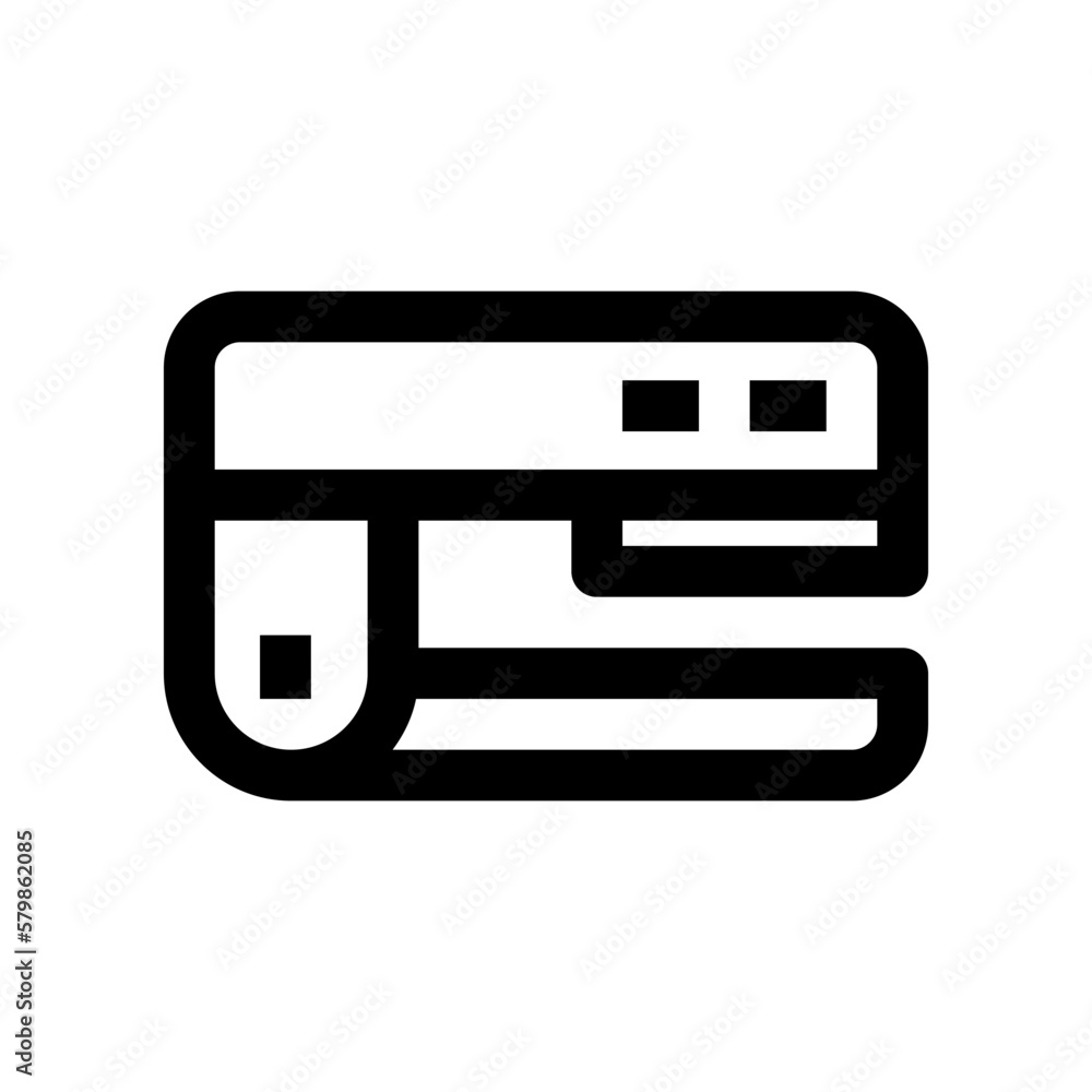 stapler icon for your website, mobile, presentation, and logo design.