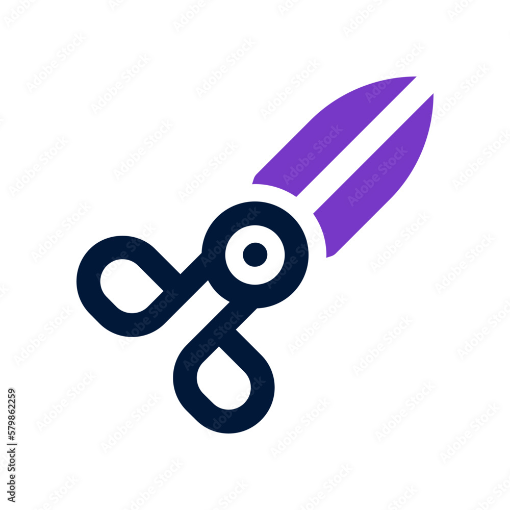 scissor icon for your website, mobile, presentation, and logo design.