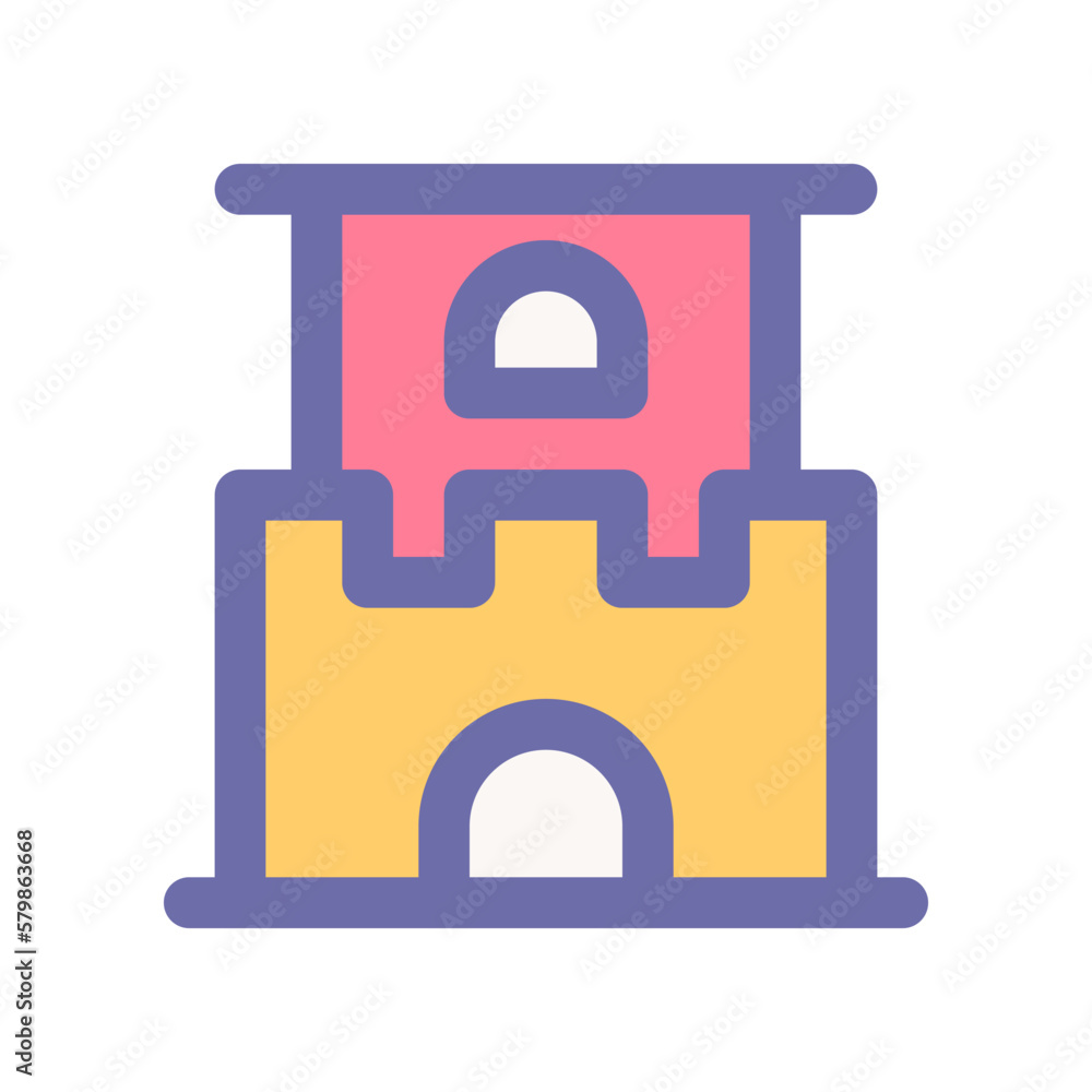 castle icon for your website design, logo, app, UI. castle icon for your website design, logo, app, UI.