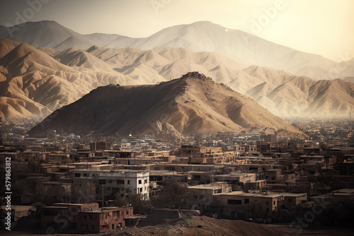 Beauty and Chaos: Kabul Landscape
