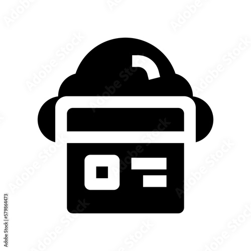 web hosting icon for your website, mobile, presentation, and logo design.