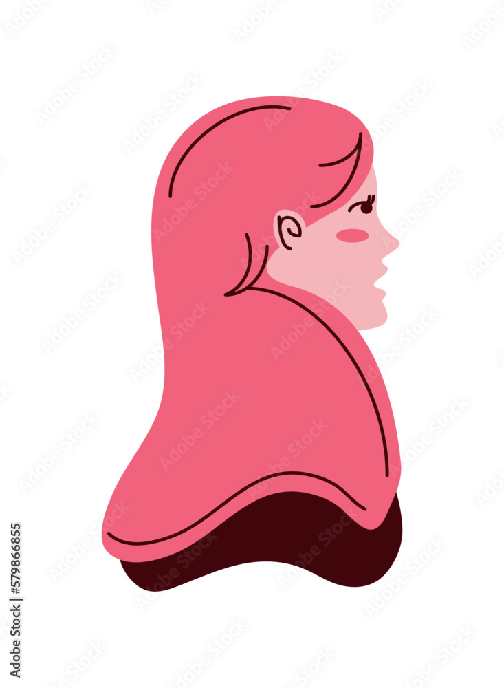 woman character icon