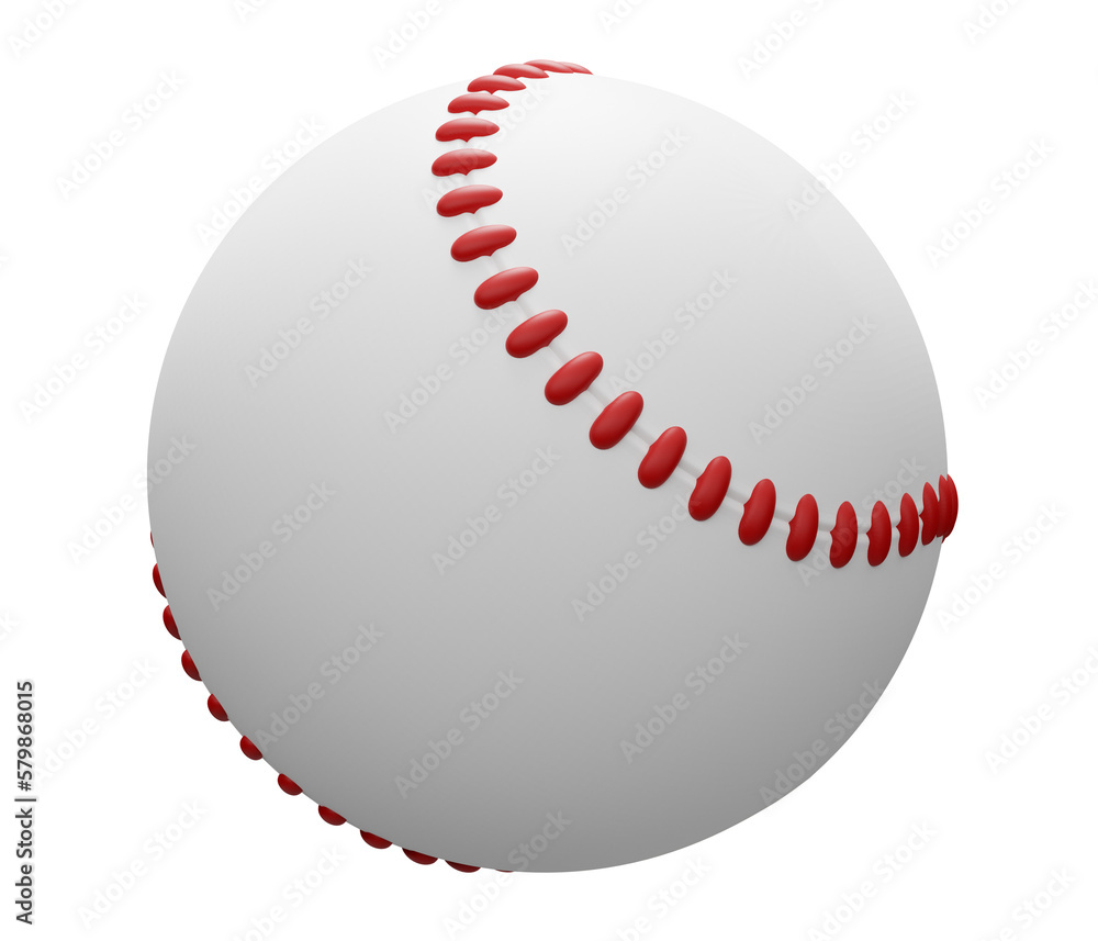 Baseball ball 3d render Baseball ball 3d render